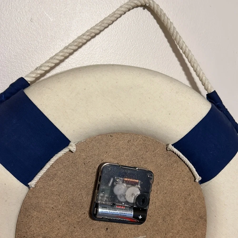 Welcome Aboard Nautical  Clock